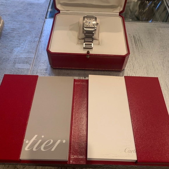 Cartier Tank Francais Medium size - Picture 7 of 11